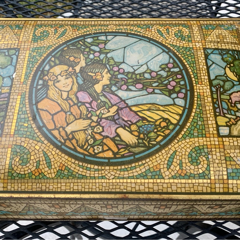 Vintage Mosaic Art Box